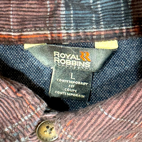 Royal Robbin’s Corduroy Flannel - Picture 2 of 5